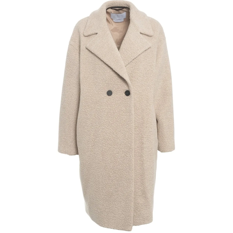 Harris Wharf Übergangsjacke Teddy coat beige