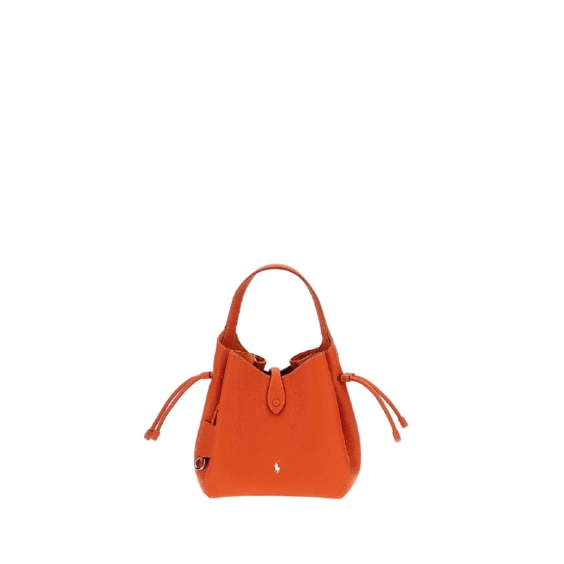 Polo Ralph Lauren Buideltas Crossbody Bucket Bag Orange