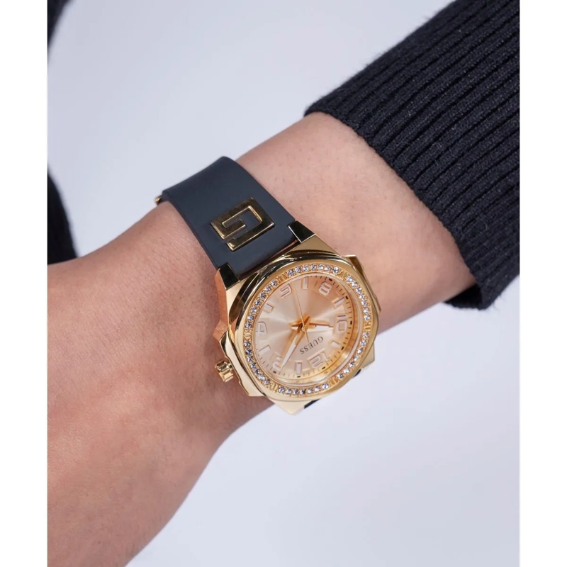 Guess Quarzuhr Quarz-Analoguhr G Hype schwarz(Image 6)