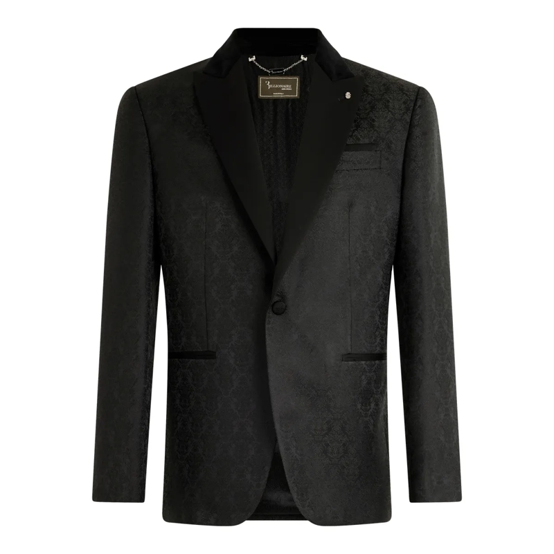 BILLIONAIRE Blazer Jacquard Brocade Blazer schwarz