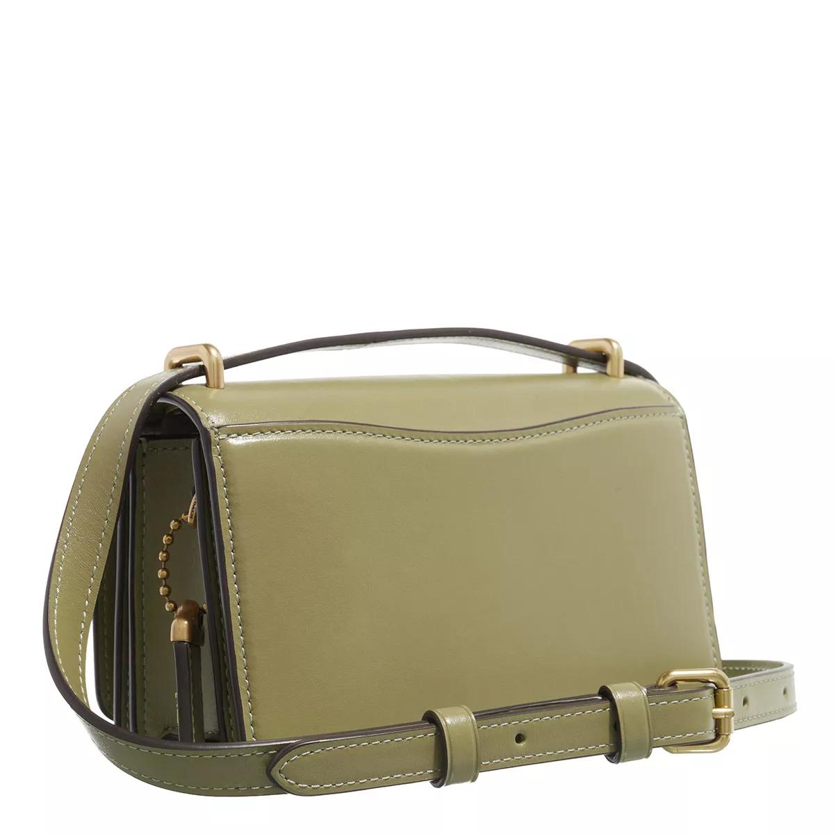 Coach Crossbody bags Luxe Refined Calf Leather Bandit Crossbody in groen