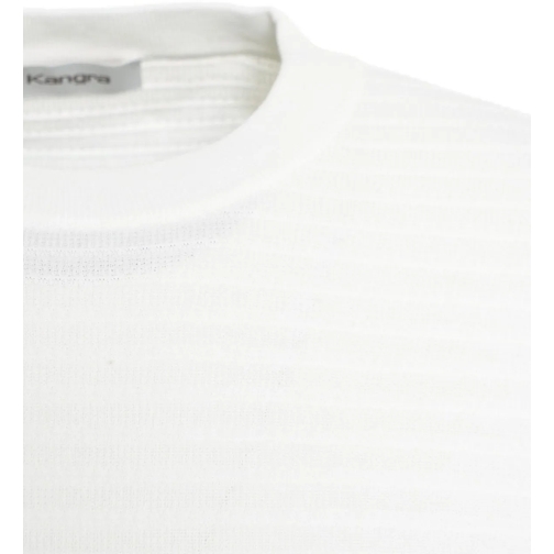 Kangra Sweatshirts Textured knit sweater weiß (Image 4)