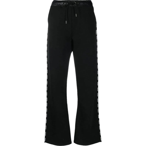 Moncler  Logo Trim Drawstring Track Pants schwarz