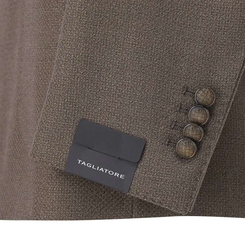 Tagliatore Anzugjacke Sakko aus Schurwolle blau(Image 5)