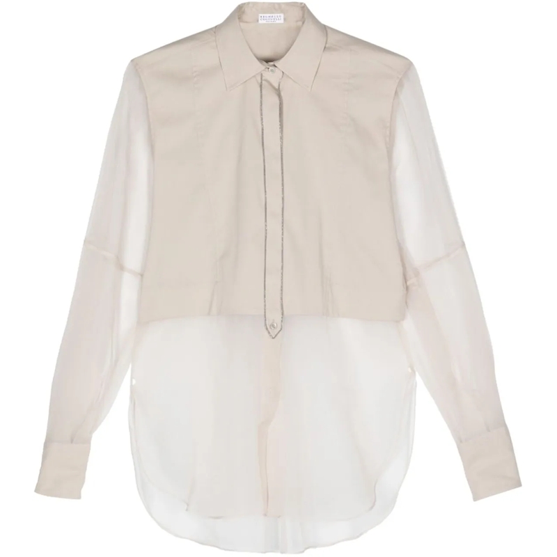 Brunello Cucinelli Bluse Shirts Beige beige