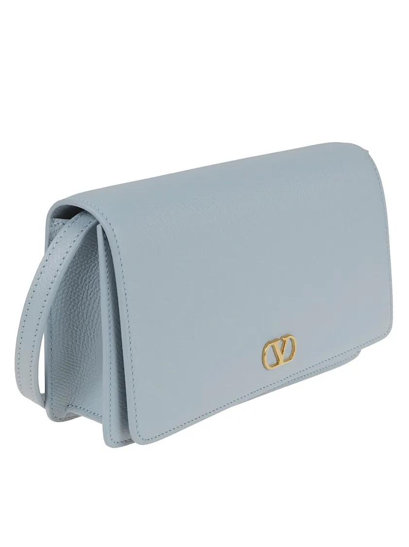Valentino Hobo bags Mini Bag Vlogo Signature in blauw