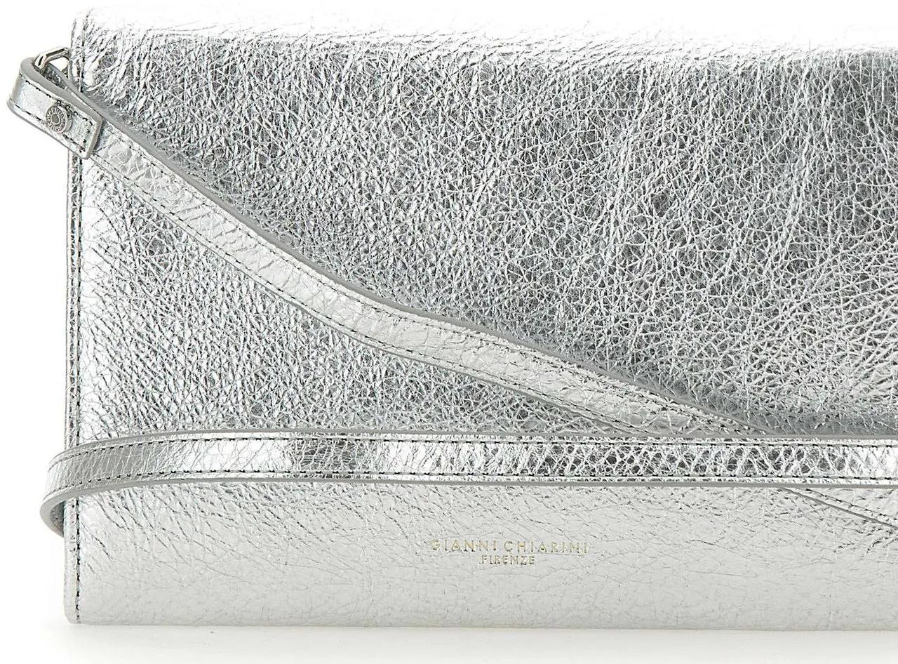 Gianni Chiarini Clutches Bags Silver in zilver