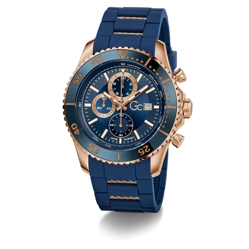 GC Quarzuhr Quarz-Chronographenuhr Gc Speedracer blau(Image 6)