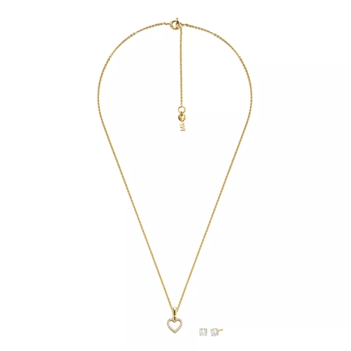 Michael Kors MKC1130AN710 Premium Set Gold Short Necklace