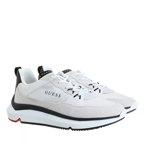 Guess Degrom Sneakers White Black Low-Top Sneaker
