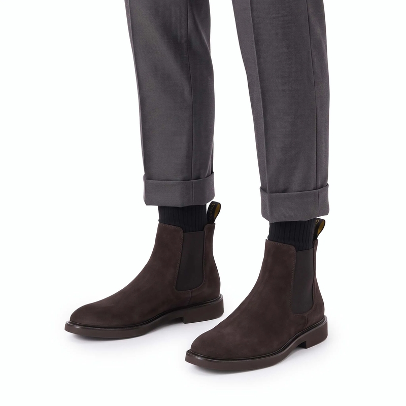 Doucal's Stiefeletten Boots aus Leder braun(Image 2)