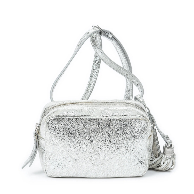 Saint Laurent Crossbody Bag Lou Belt Bag silber