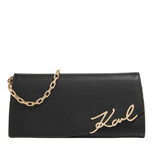 Karl Lagerfeld Wallet On A Chain K/Signature Cb Wallet Gp Black/Gold