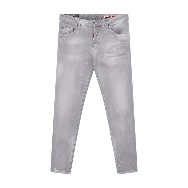 Dsquared2 Jeans Straight-Fit Jeans Skater grau