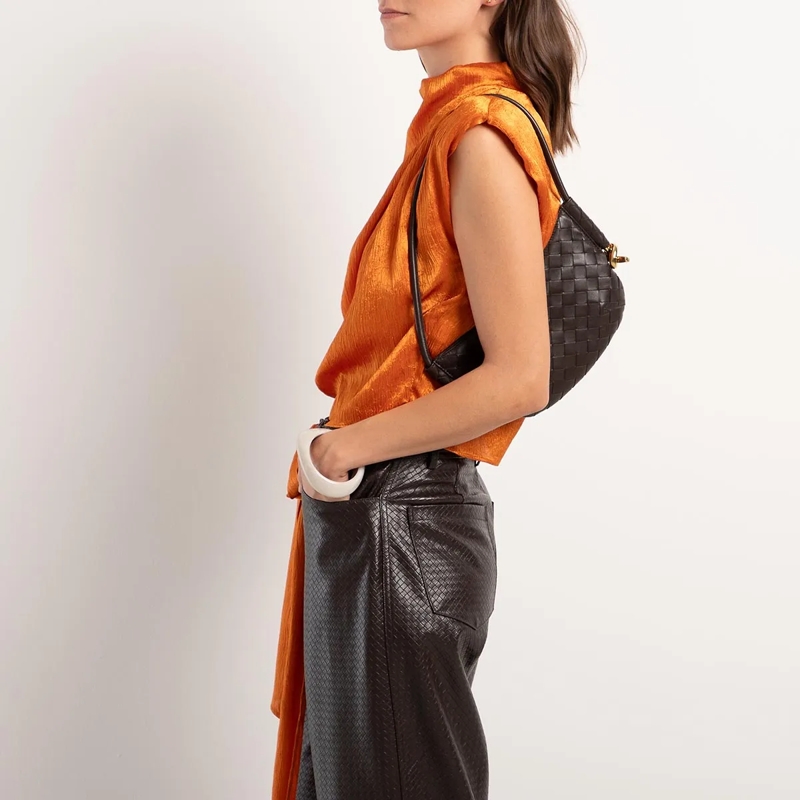Bottega Veneta Schultertasche Mini Solstice Fondant(Image 2)