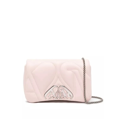 Alexander McQueen The Seal Mini Pink Bag Neutrals Mini Tas