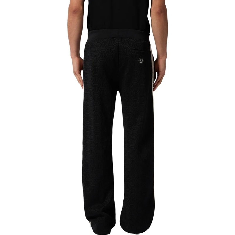 Philipp Plein Jogginghose Tracksuit Trousers Monogram Monogram schwarz(Image 2)