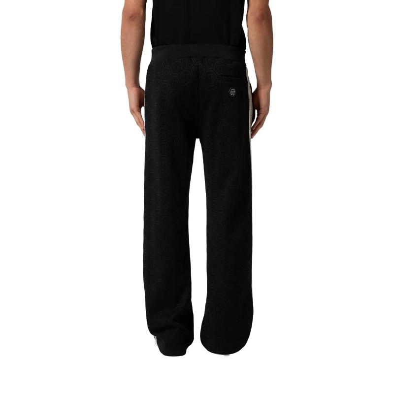 Philipp Plein Jogginghose Tracksuit Trousers Monogram Monogram schwarz(Image 2)