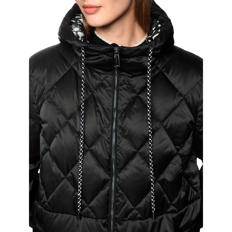 Marc Cain Gewatteerde jas Mantel black new(Image 4)