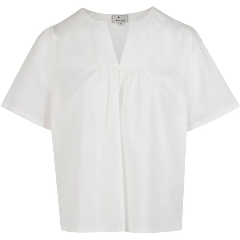 Woolrich Haut à manches longues Shirts White weiß