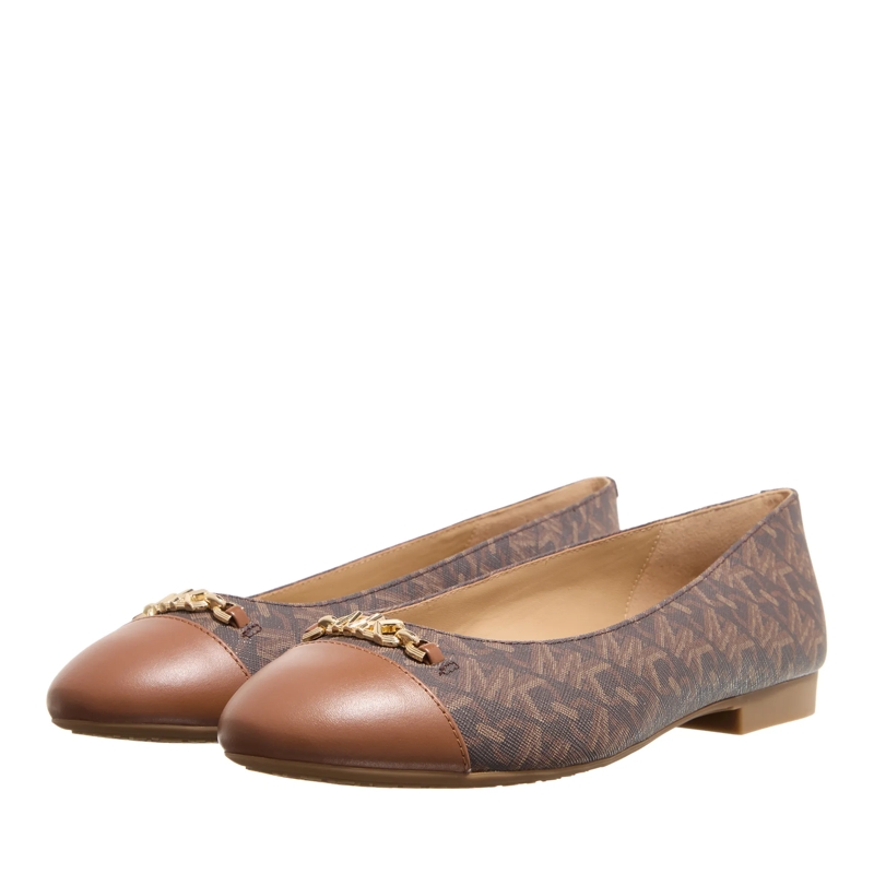 MICHAEL Michael Kors Ballerinas Rebecca Flex Ballet Brn/Luggage