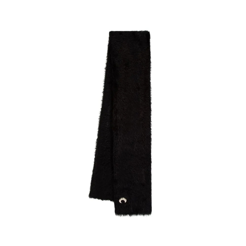 Marine Serre Écharpe légère Wild Puffy Scarf - Synthetic - Black Black