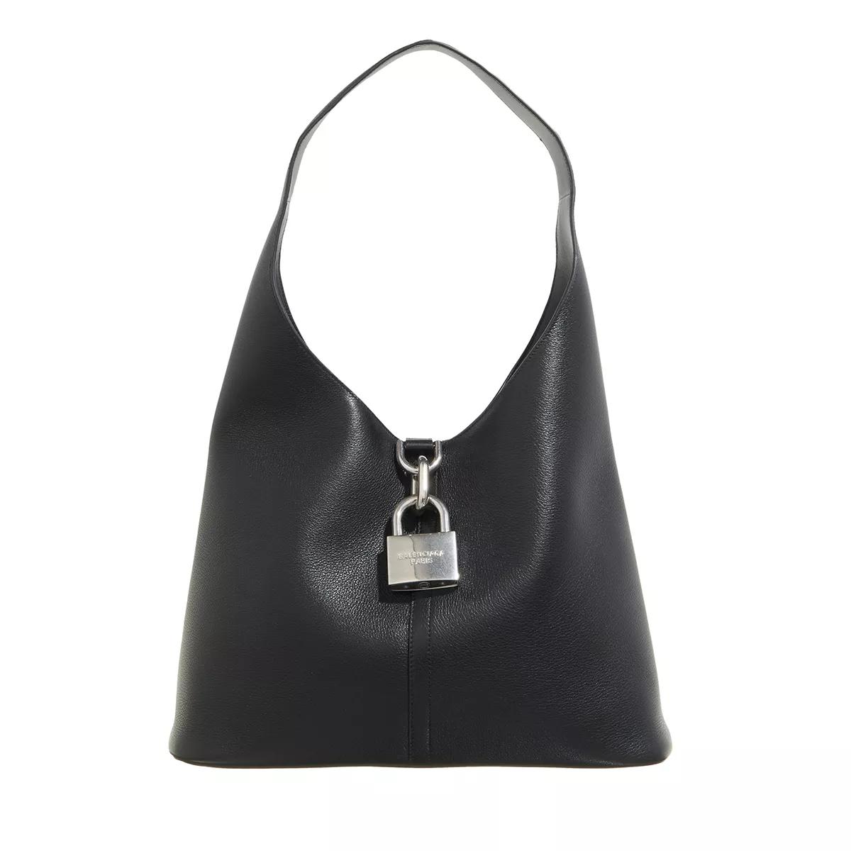 Balenciaga Hobo Bag - Medium Hobo Locker Handbag - Gr. unisize - in Schwarz - für Damen