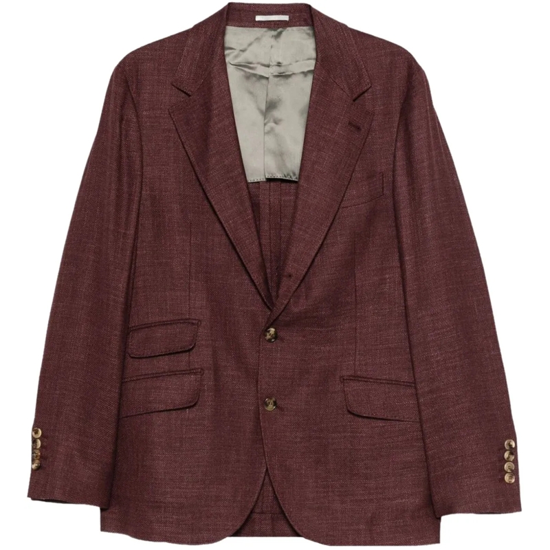 Brunello Cucinelli  Jackets Bordeaux rot