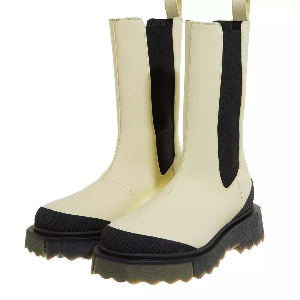 Off-White Boots & Stiefeletten - Calf Sponge Chelsea Boot - Gr. 38 (EU) - in Creme - für Damen