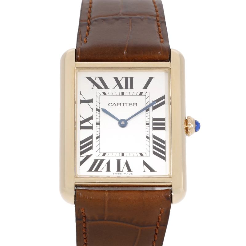 Cartier Automatikuhr Tank Weiß