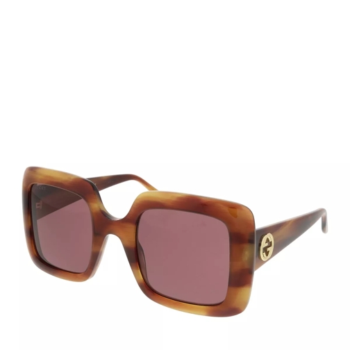 Gucci GG0896S-004 52 Sunglass WOMAN ACETATE HAVANA Sonnenbrille
