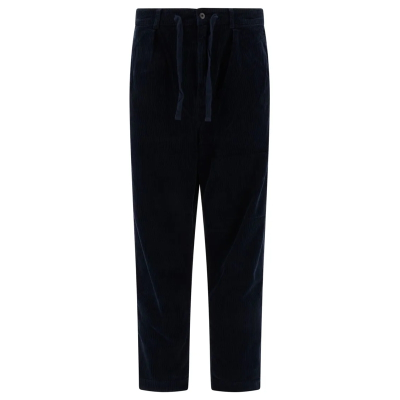 Polo Ralph Lauren Anzugshose Pleated Corduroy Trousers Black