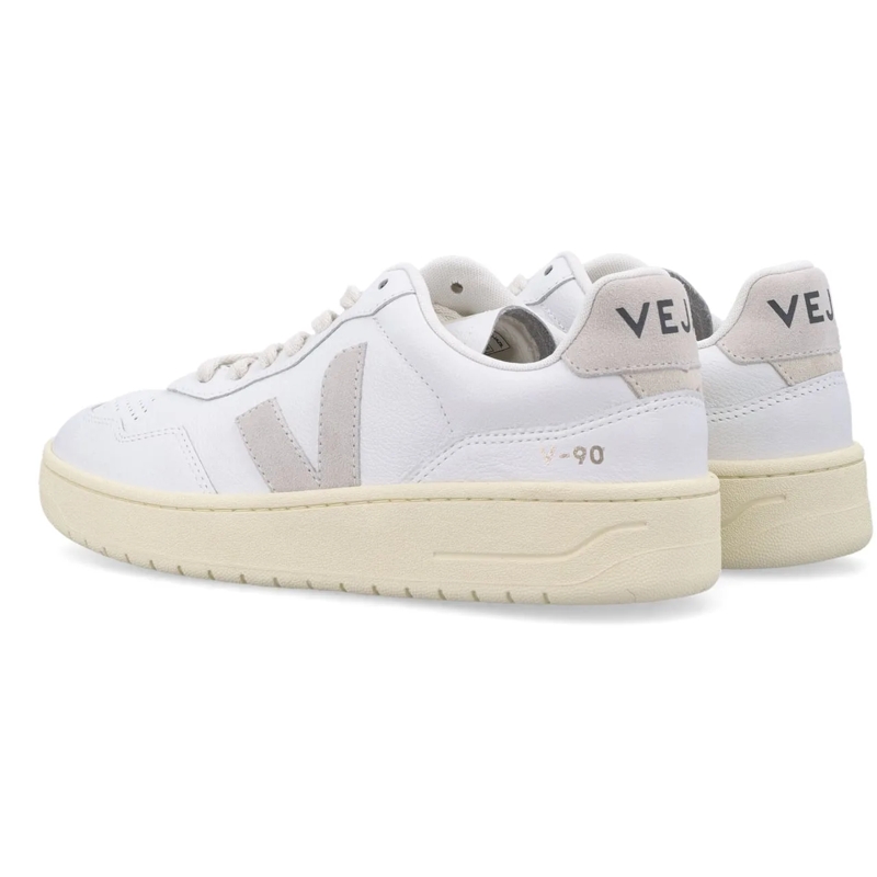 Veja Low-Top-Sneaker V-90 Extra White Natural weiß