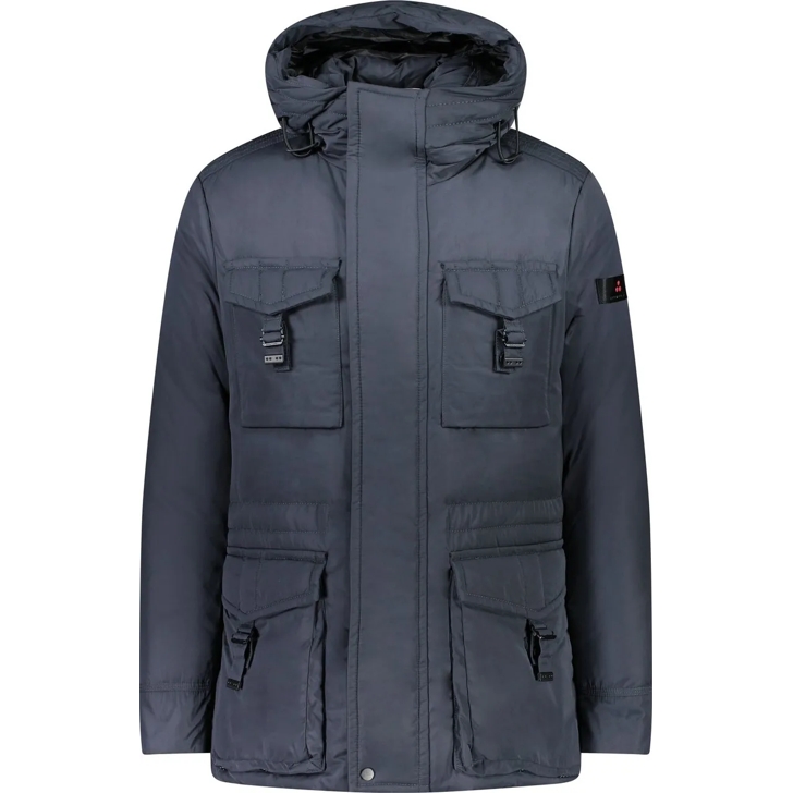 Peuterey Aiptek MFC Blu Grafite blau Daunenjacke