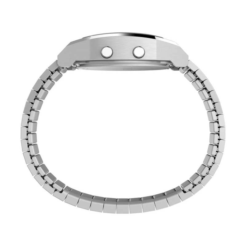 Timex Automatikuhr Digitaluhr Timex 80 Steel silber (Image 3)