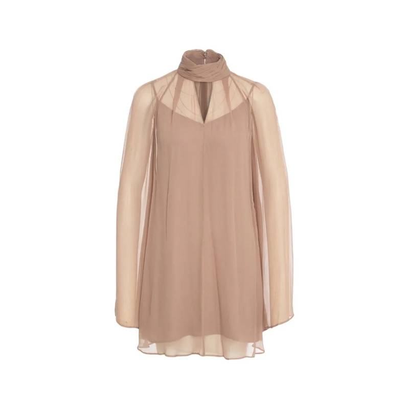 Staud Mini-jurk 'Esther' Mini Dress Neutrals