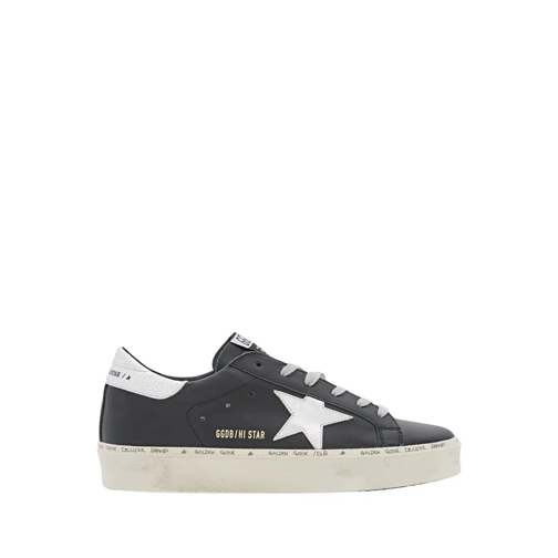 Golden Goose Low-Top Sneaker Hi Star Leather Sneakers Black