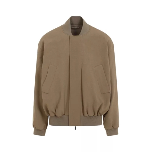 FEAR OF GOD Brown Wool Jacket Brown 