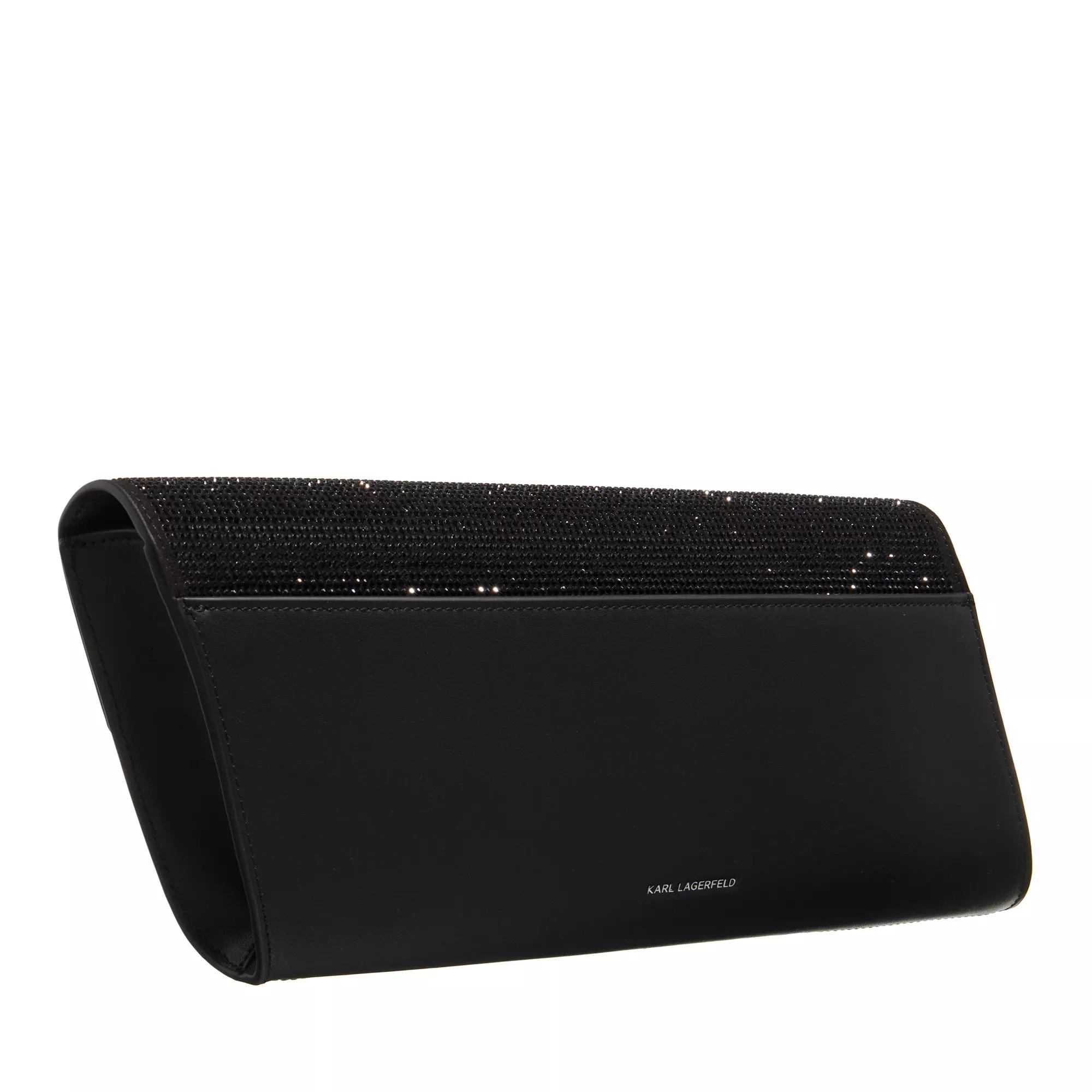 Karl Lagerfeld Clutches K Evenig Signature Clutch in zwart