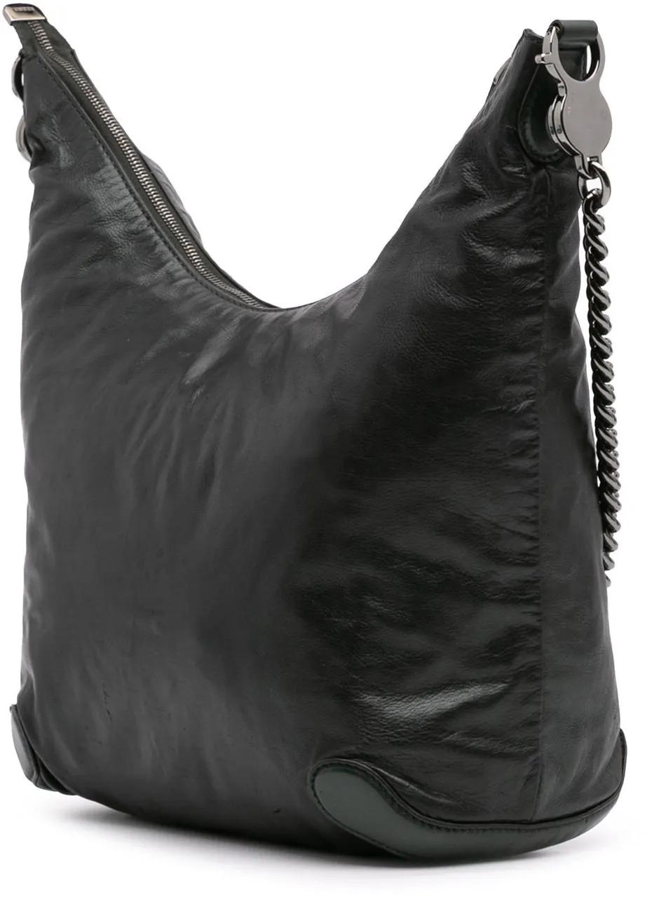 Thumbnail - Gucci Hobo Bags - Medium Leather Galaxy Chain Hobo - Gr. unisize - in Grün - für Damen
