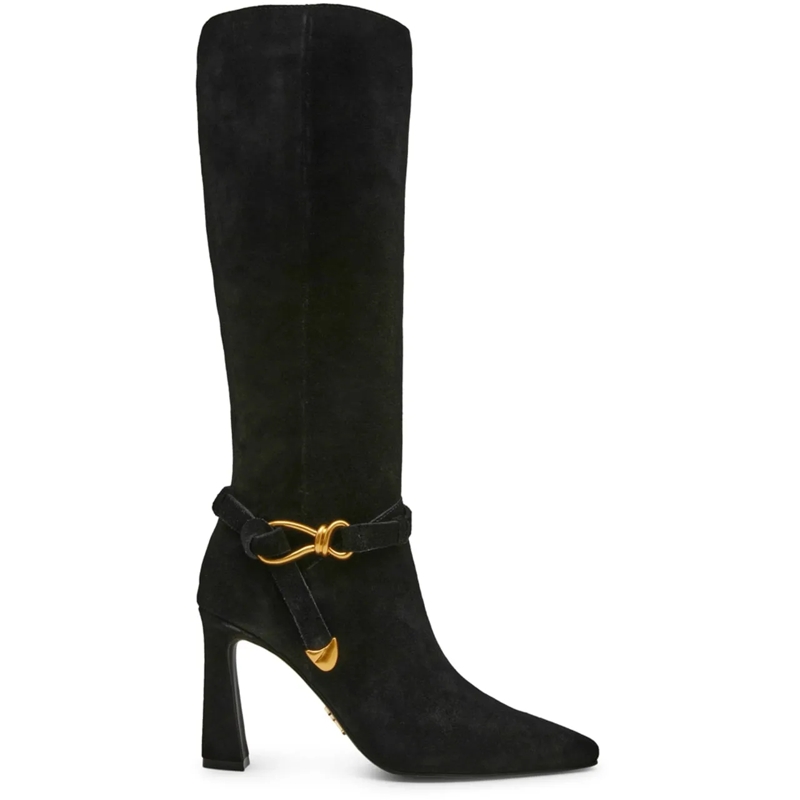 Steve Madden Bottes Boots Nero Camoscio schwarz