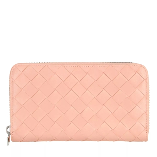 Bottega Veneta Zip Around Wallet Leather Continental Wallet-plånbok