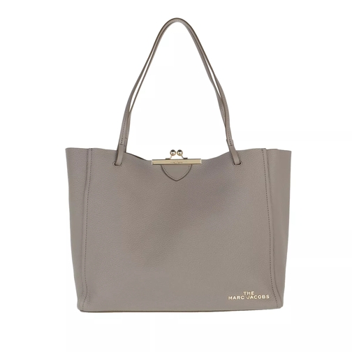 Marc Jacobs The Kiss Lock Tote Cement Shopper
