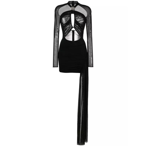 David Koma Cut-Out Minidress Black 