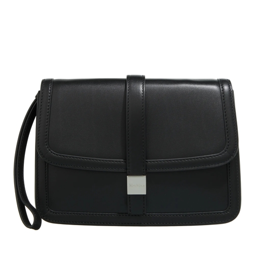 Max Mara Clutch Bianca Clutch Nero