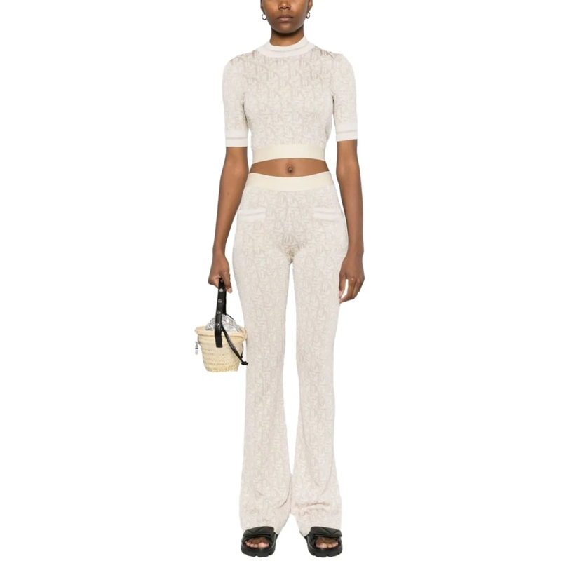 Palm Angels Leggings Trousers White weiß