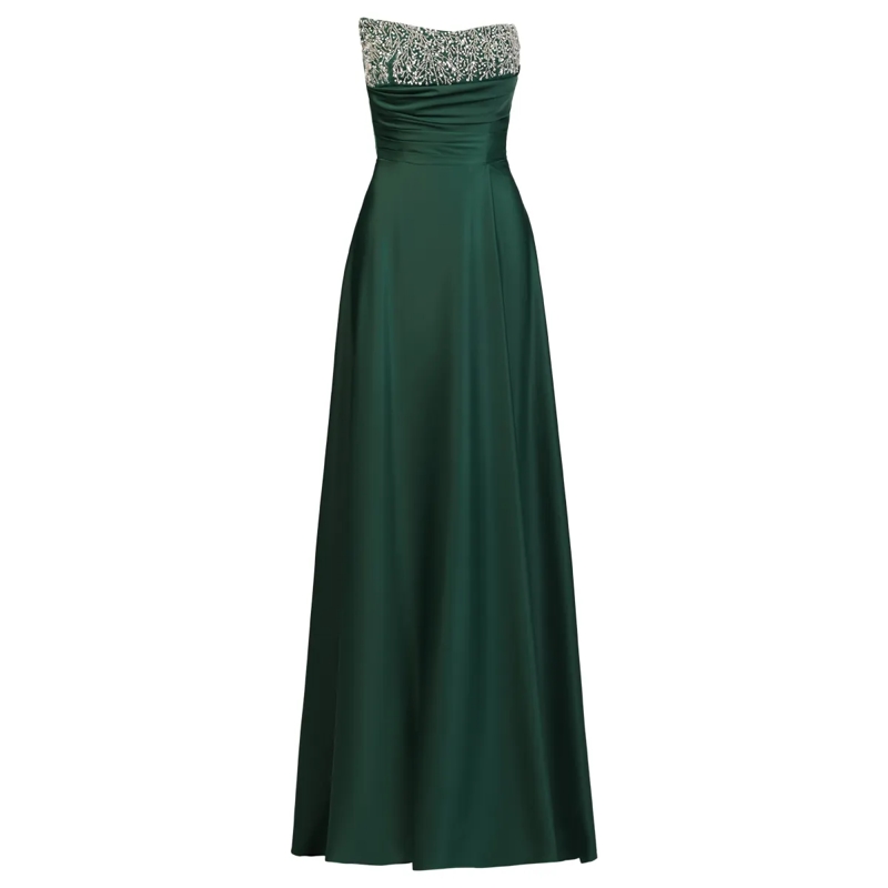 Kraimod Abendkleid Abendkleid dunkel-grün