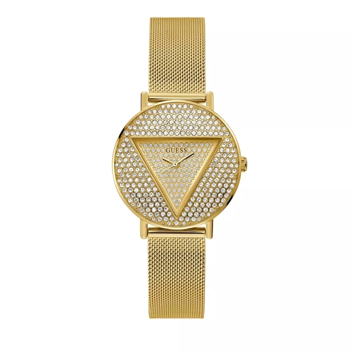 Guess Iconic Ladies Gold Quartz Horloge