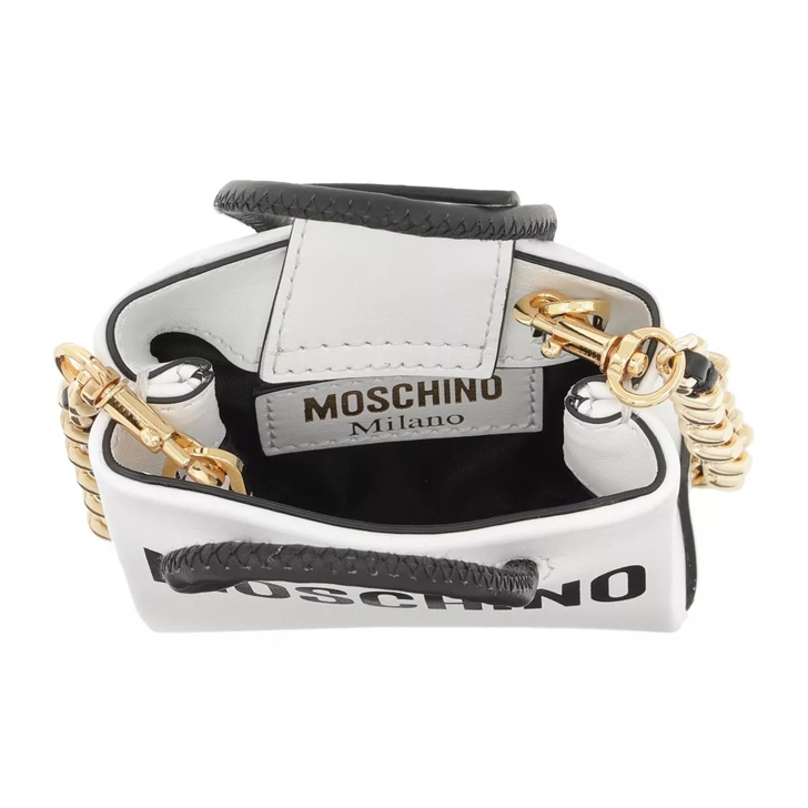 Moschino Crossbody Bag Fantasia Bianco, Micro Bag