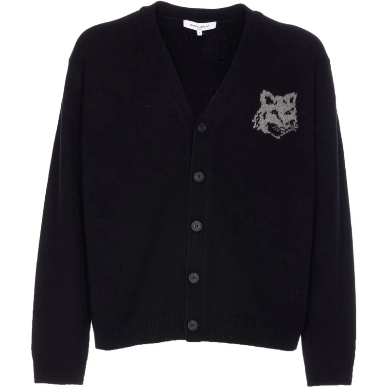 Maison Kitsune  Maison Kitsune' Sweaters Black schwarz